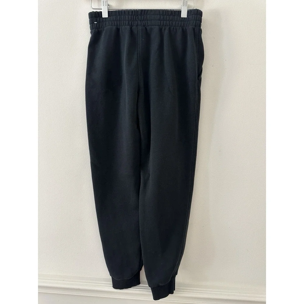 Nike Unisex Kids Pants Size‎ Large 2 Black Sweatpants Cotton Blend Black